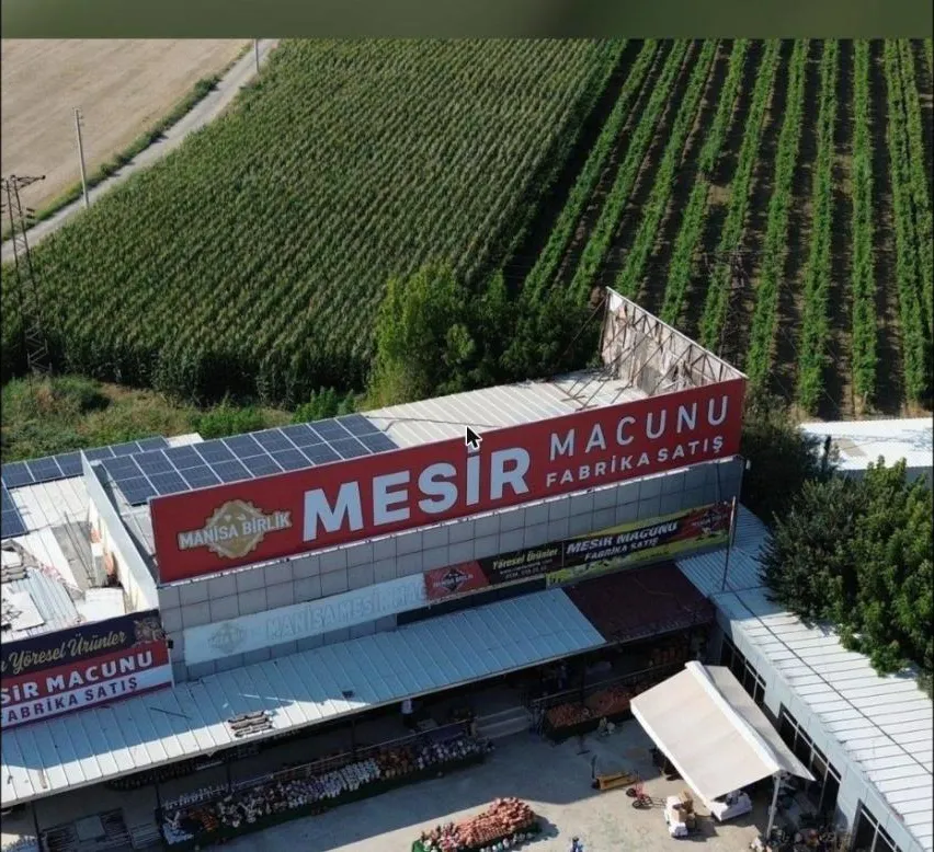 Leo Solar 15 kWe + 20 kWh depolamalı · Manisa'da gıda üretim tesisi