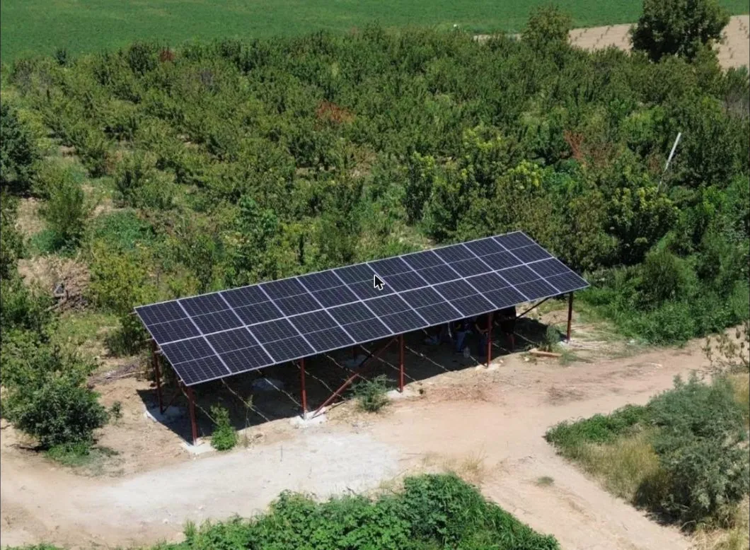 Leo Solar 10 Hp güneş enerjili sulama · meyve bahçesi